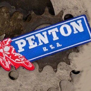 Penton Vintage Embroidered Iron-On Sew-On Patch - NEW
